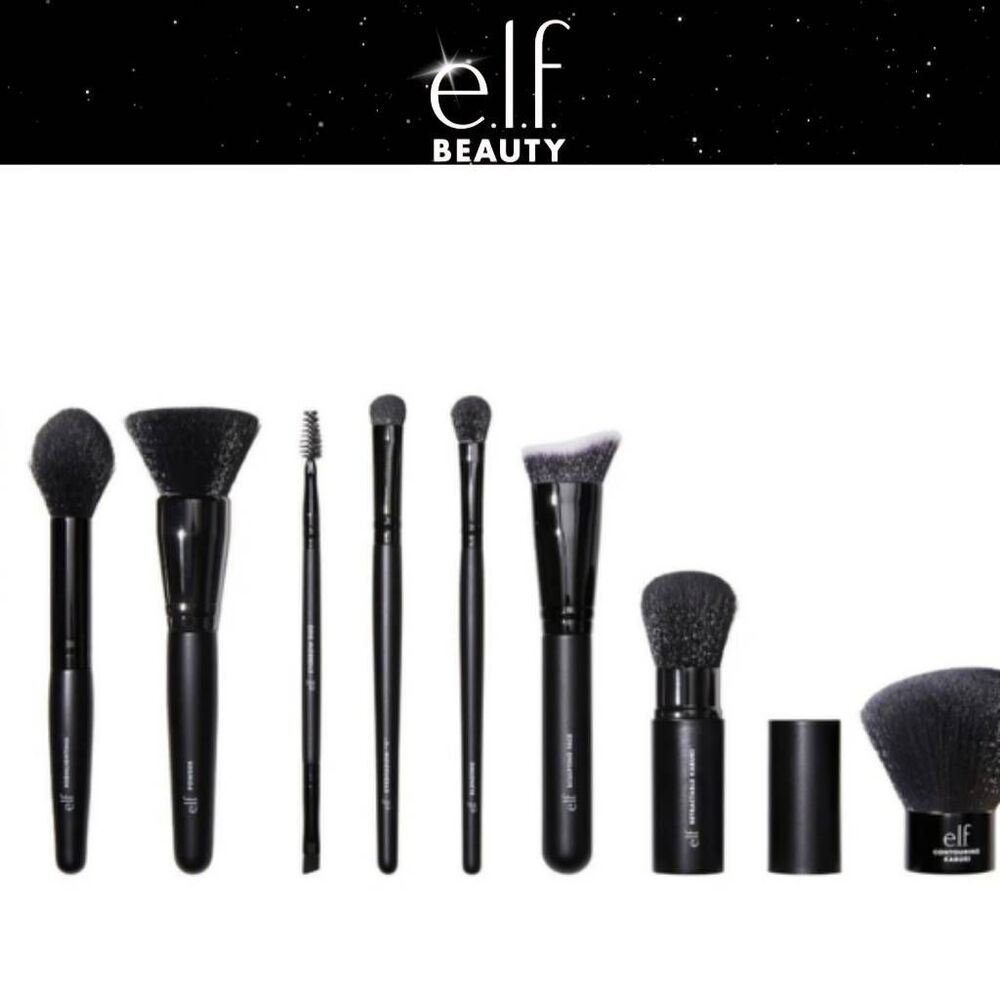 ELF Embellished 9-Piece Brush Set‎